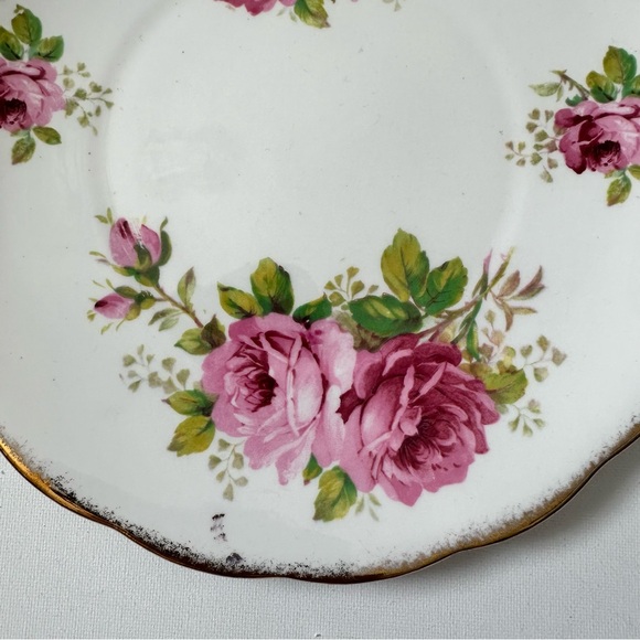 Vintage Royal Albert Plate - American Beauty - Picture 3 of 7